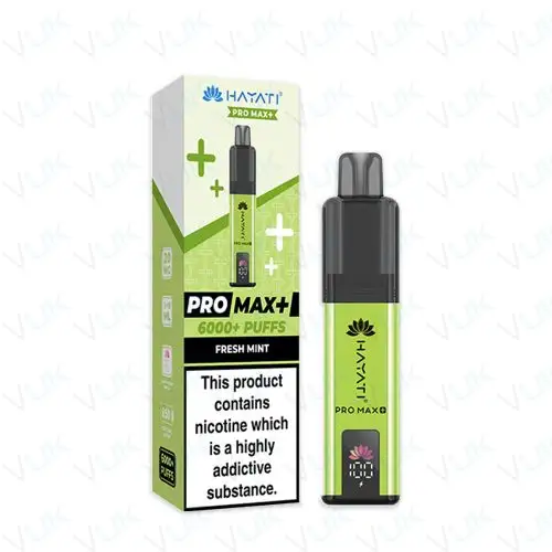 Hayati Pro Max Plus 6000 Prefilled Pod Kit Bundle - Image 9