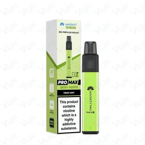 Hayati Pro Max S1 Prefilled Pod Kit - Image 12