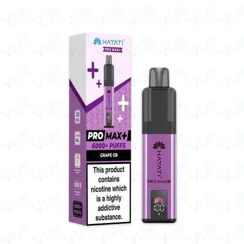 Hayati Pro Max Plus 6000 Prefilled Pod Kit Bundle - Image 3