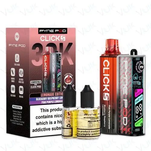 Pyne Pod Click S 30K Prefilled Pod Kit with FREE Refill Pack - Image 5