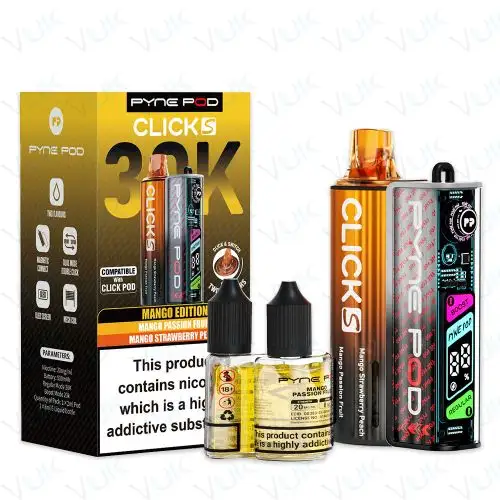 Pyne Pod Click S 30K Prefilled Pod Kit with FREE Refill Pack - Image 7