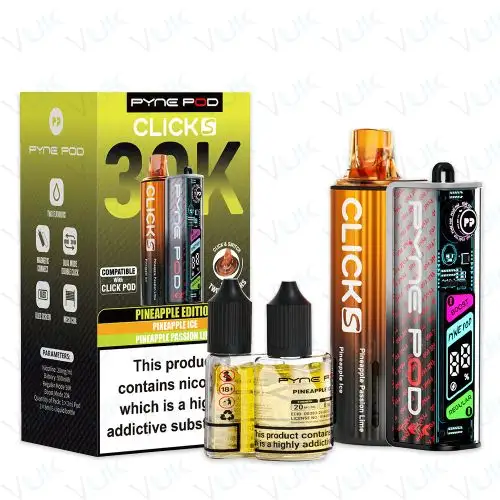 Pyne Pod Click S 30K Prefilled Pod Kit with FREE Refill Pack - Image 9
