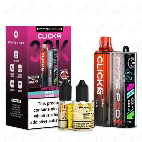 Pyne Pod Click S 30K Prefilled Pod Kit with FREE Refill Pack - Image 2
